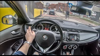 Alfa Romeo Giulietta  4K POV Test Drive 190 Joe Black [upl. by Immak]