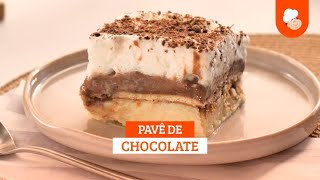 Pavê de chocolate — Receitas TudoGostoso [upl. by Enitnelav]