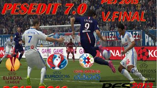 Pesedit 70Parche FinalPes 2013 Pc [upl. by Yardna]