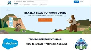 How To CreateSignup Free Salesforce Trailhead Account TrailheadSalesforce [upl. by Netfa]