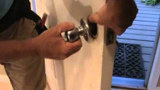 Is your door lock thumb turn stickingPart 2 [upl. by Ahsinac396]