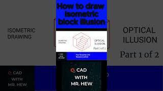 How to draw isometric views in technical drawing isometricviews technicaldrawing 3ddrawings [upl. by Reyam633]