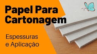 Papel Para Cartonagem  Espessuras e Aplicação  Materiais Para Cartonagem  Sem Igual Artesanato [upl. by Vevay]