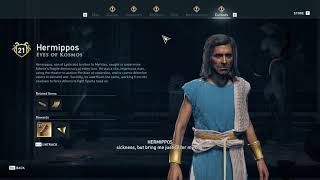 Attika Fort Polemarch Cultist Location Clue  AC Odyssey  Siptan Gaming [upl. by Donal]