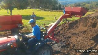 Trator Agrale 4233 Isodiametrico com pá carregadeira [upl. by Llehsram]