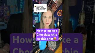 How to make a chocolate chip cookie shot 🍪😍 bartender baileyslover shotrecipes cookielovers [upl. by Dyche104]