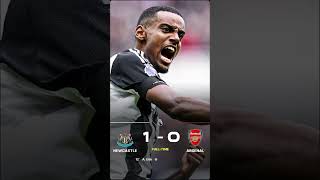 ALEXANDER ISAK🤩 arsenal newcastleunited premierleague football [upl. by Campbell]