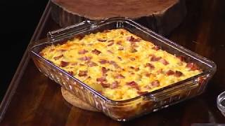 Easy Breakfast Casserole with Potatoes and Ham [upl. by Peg649]