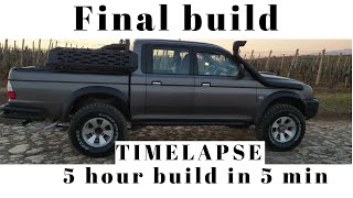 Mitsubishi L200 timelapse build [upl. by Iong]