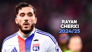 Rayan Cherki 202425  Dribbling Skills Goals amp Assists  HD [upl. by Edgell]