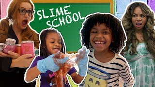 Slime School Teacher vs Silly Students  New Toy School [upl. by Sinnaoi]