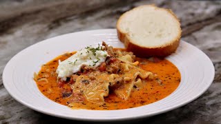 The Perfect Lasagna Soup Recipe Must Try [upl. by Jamel]