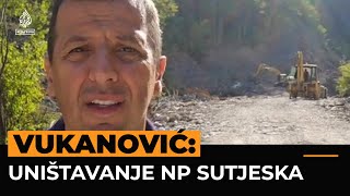 Vukanović Zaustaviti uništavanje NP Sutjeska malim hidroelektranama [upl. by Warthman699]