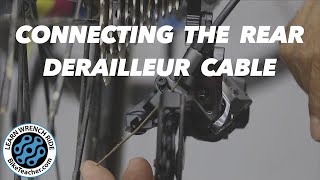 How to properly route the rear derailleur cable to a Shimano GRX 1X RX810 [upl. by Nosmirc]