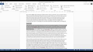 Creating an Index in Microsoft Word [upl. by Willner]