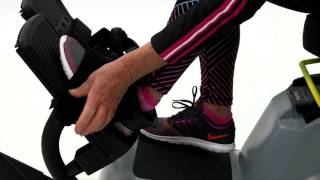 PhysioStep LXT Recumbent Stepper from FitnessZone [upl. by Yorker186]