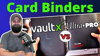 TCG Card Binder Compare Best Options  Vault X vs Ultra Pro [upl. by Estus]