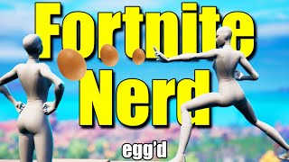 Fortnite Nerd Gets Egg’d IRL [upl. by Lleuqar]