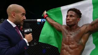 UFC 253 Hakeem Dawodu Octagon Interview [upl. by Jemimah]