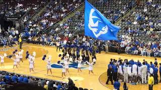 Flag man Seton Hall Pirates basketball [upl. by Atronna]