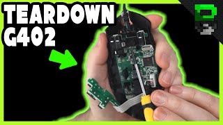 How to Open the Logitech G402 Full Teardown Guide [upl. by Yznyl]