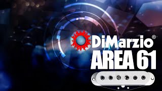 DiMarzio AREA 61 Neck Position  Clean Sound [upl. by Hayott446]