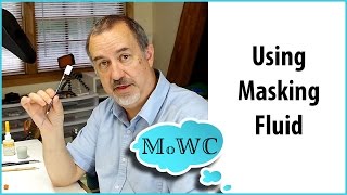 How to Use Masking Fluid and Liquid Frisket for Watercolor Painting [upl. by Gareth]