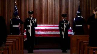 CAP Honor Guard at Funeral Part 2 [upl. by Gaudette]