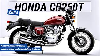 2024 HONDA CB250T UNVEILED Massive improvements performance and unmatched features [upl. by Swee]