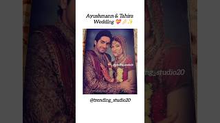 Ayushmann Khurrana Tahira Kashyap Wedding ytshorts trendingstudio20 [upl. by Pickard]