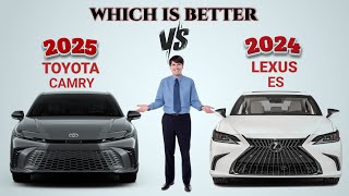 2025 Toyota Camry vs 2024 Lexus ES300h  Camry vs ES  Which is better [upl. by Gesner]