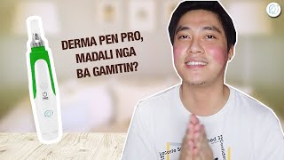 HOW TO PROPERLY USE THE DERMA PEN  Jun Sisa [upl. by Acey]