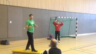 Handball Torhütertraining Magglingen Teil 3 [upl. by Lindly]