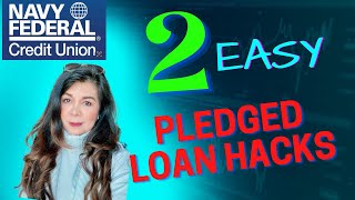 2 Easy Pledged Loan Hacks from NFCU Members credit navyfederal buildcredit creditscore [upl. by Ymrej92]