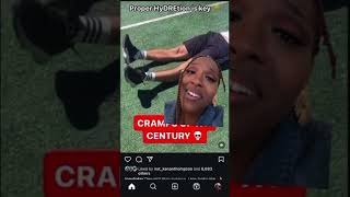 Kneecaps formed a new nation 😩😅 reactionvids funnycomments sports injury greenscreen [upl. by Bocoj422]