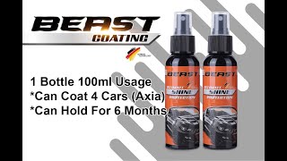 DIY And Premium Grade Car Coating [upl. by Ellehsad]