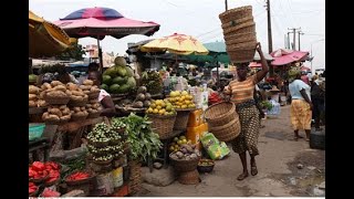 An African FRUITS AND VEGETABLES MARKET Agbogbloshie Accra Ghana [upl. by Aenehs872]