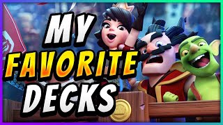 5 Fun Decks you NEED to try in Clash Royale [upl. by Ynamad]