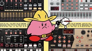 Volca Drum Comparison vs Beats Sample Kick [upl. by Kirtap53]