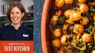 How to Make Espinacas Con Garbanzos Andalusian Spinach and Chickpeas [upl. by Amihsat]