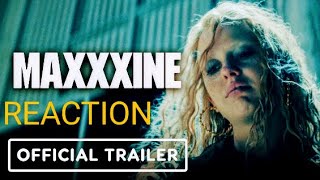 MaXXXine  Official Trailer  REACTION [upl. by Ermin]