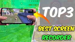 TOP 3 BEST SCREEN RECORDER FOR ANDROID 🎮NO LAGBEST QUALITY ▶️AND HIGH FPS✅ [upl. by Crosley220]