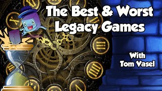 The Best amp Worst Legacy Games  with Tom Vasel [upl. by Atiuqahc]