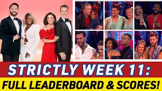 Strictly Come Dancing Week 11 Full Leaderboard amp Scores for QuarterFinalquot [upl. by Pruchno]