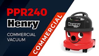 Nacecare  Henry PPR240 Commercial Vacuum Cleaner  Vacuum Warehouse Canada [upl. by Tsepmet]