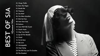 SIAs Greatest Hits Full Album  Best of SIA SIA Playlist 2020 Lossless [upl. by Enoyrt]