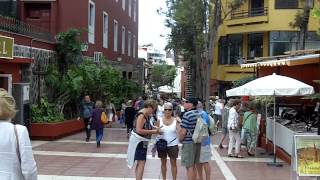 Puerto de la Cruz Tenerife  town centre [upl. by Tiphany597]