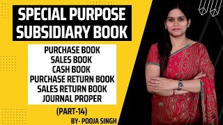 Subsidiary Books Of Account  Special Purpose Subsidiary Books  Purchase Book  Sales Book [upl. by Lenette]