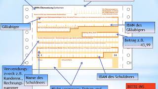Überweisung und Quittung ausfüllen [upl. by Liebman]