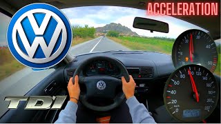 Volkswagen Golf 4 19 TDI 2000  POV Drive [upl. by Batista646]